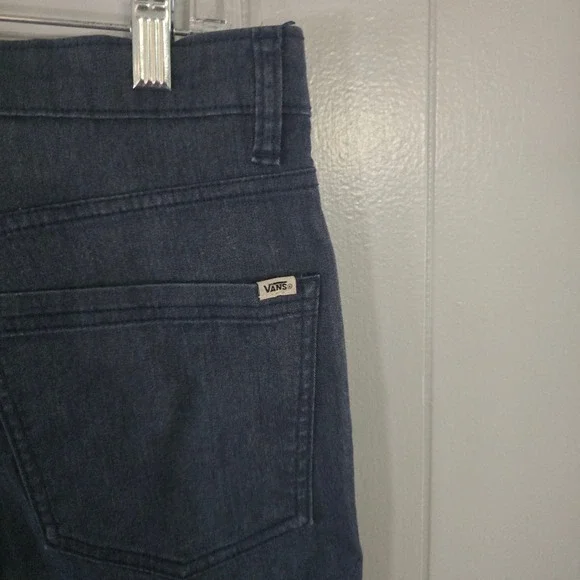 Vans Skate Shorts Mens 32 Blue Good Classic Skater Streetwear 5-Pocket - Picture 3 of 8